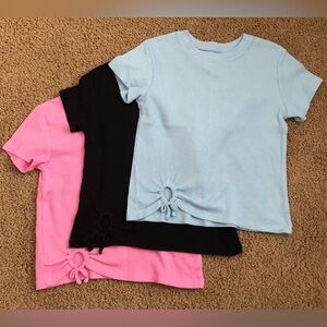 Three Pack Short-Sleeve Tops Size S 7/8